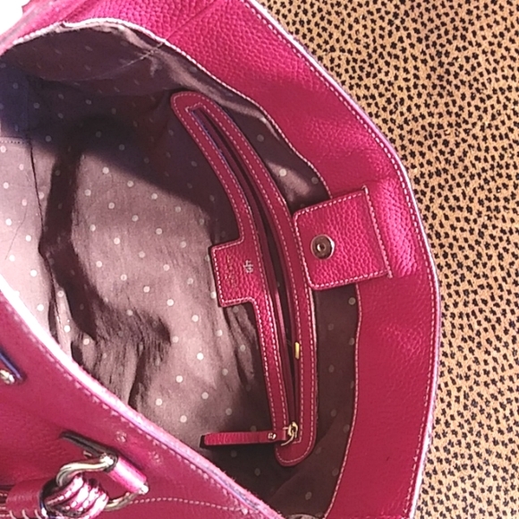 Kate Spade- MAKE OFFER!!! Burgundy Purse.. will not last long at this price!! - Picture 5 of 6